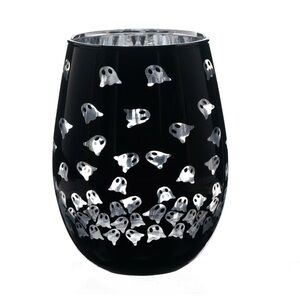 Way to Celebrate Two Tone Stemless Wine Glass Ghost